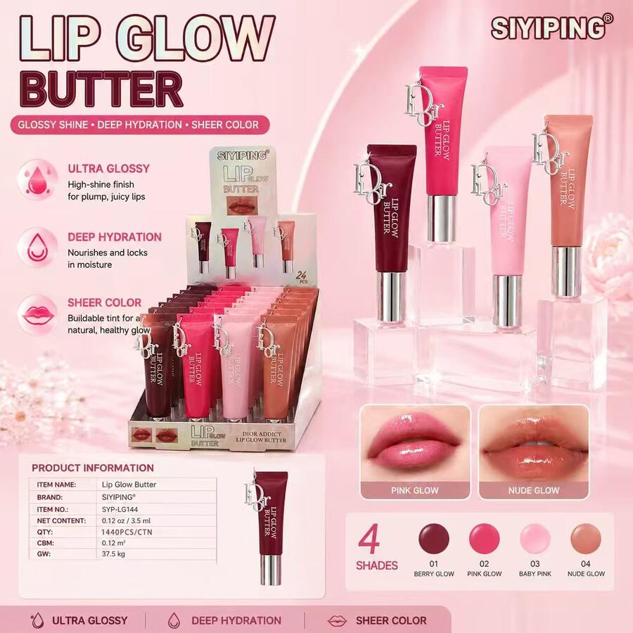 Siyping Lip Glow Butter [Conf. da 24 pezzi]