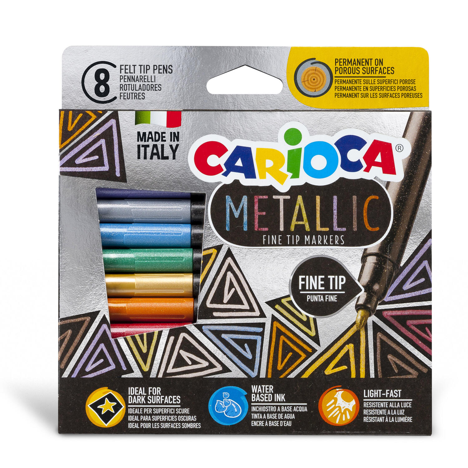 Pennarelli Colorazione Metallic CARIOCA