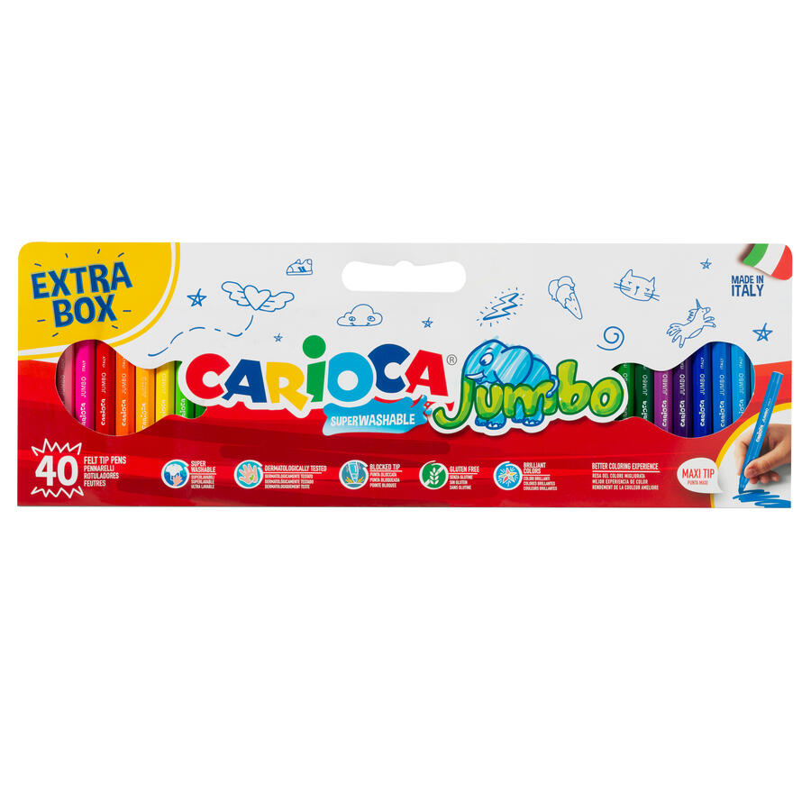 Pennarelli Jumbo Lavabili CARIOCA