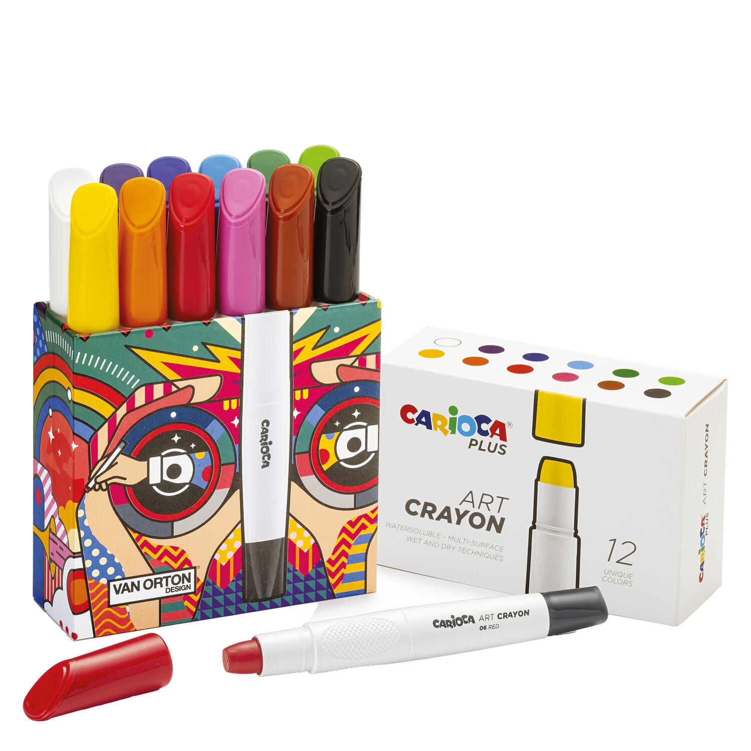 Pastelli a Cera Assortiti CARIOCA