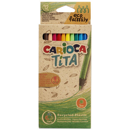 Pastelli TITA ECO FAMILY Matite Colorate CARIOCA