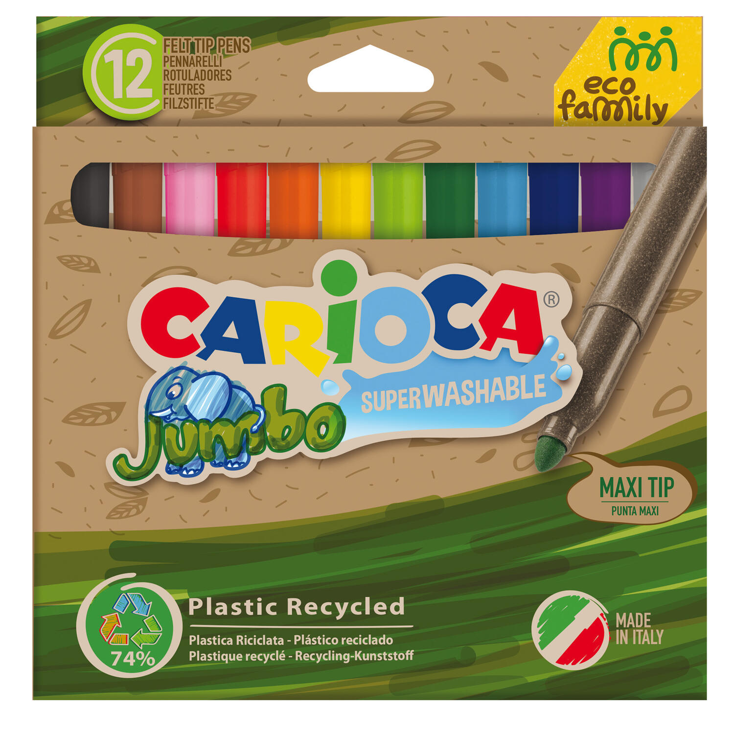 Pennarelli Jumbo Eco Family CARIOCA