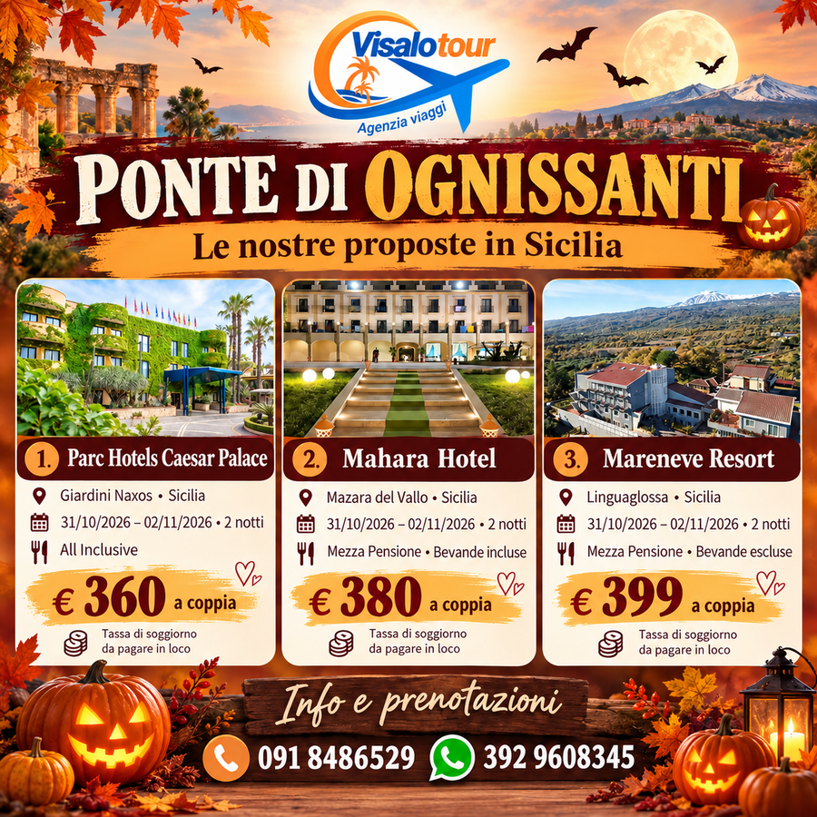 PONTE OGNISSANTI IN SICILIA