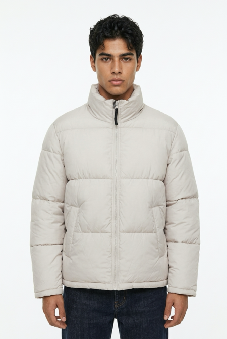Telamira Puffer Jacket Beige