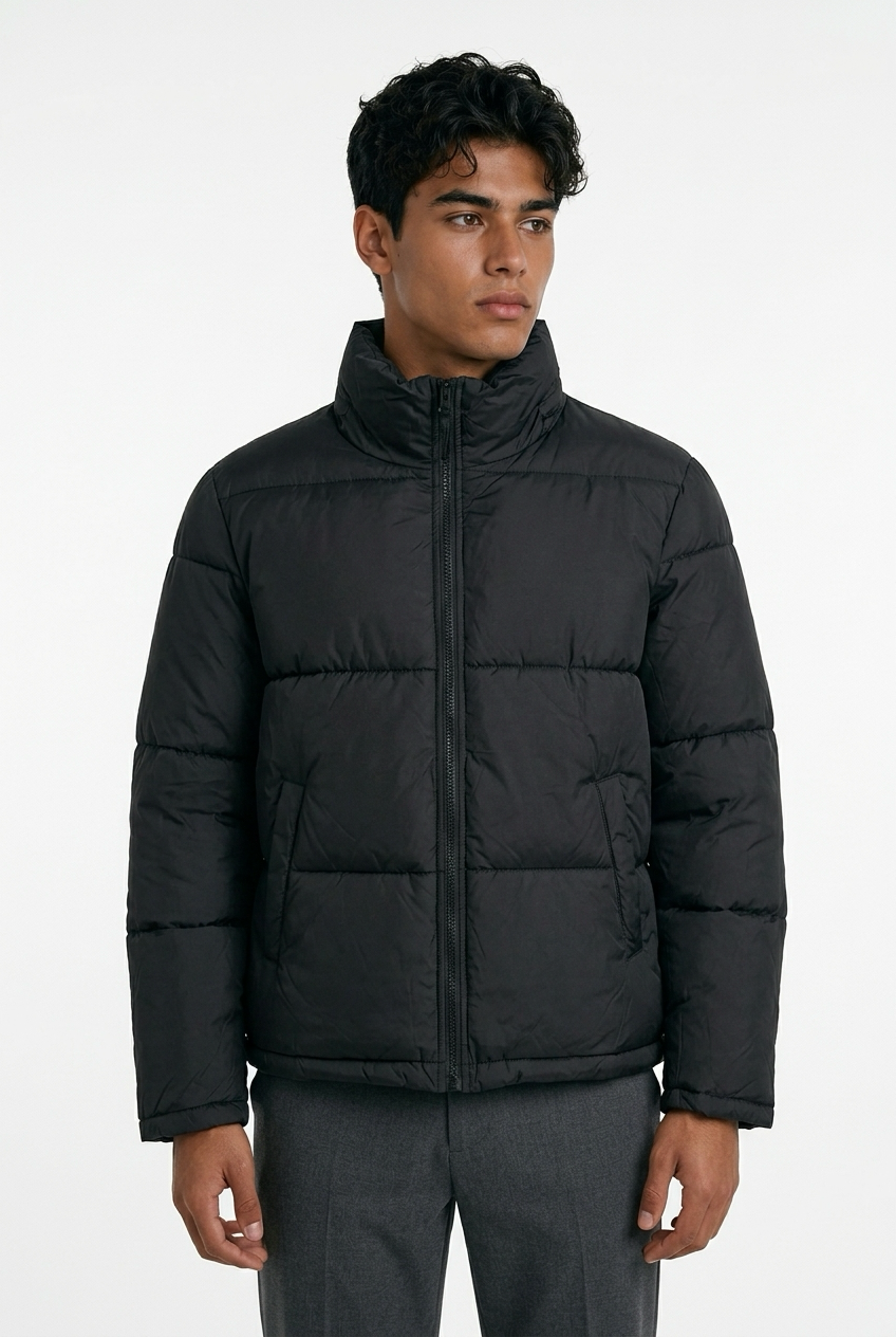 Telamira Puffer Jacket Nero