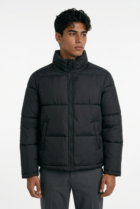 Telamira Puffer Jacket Nero