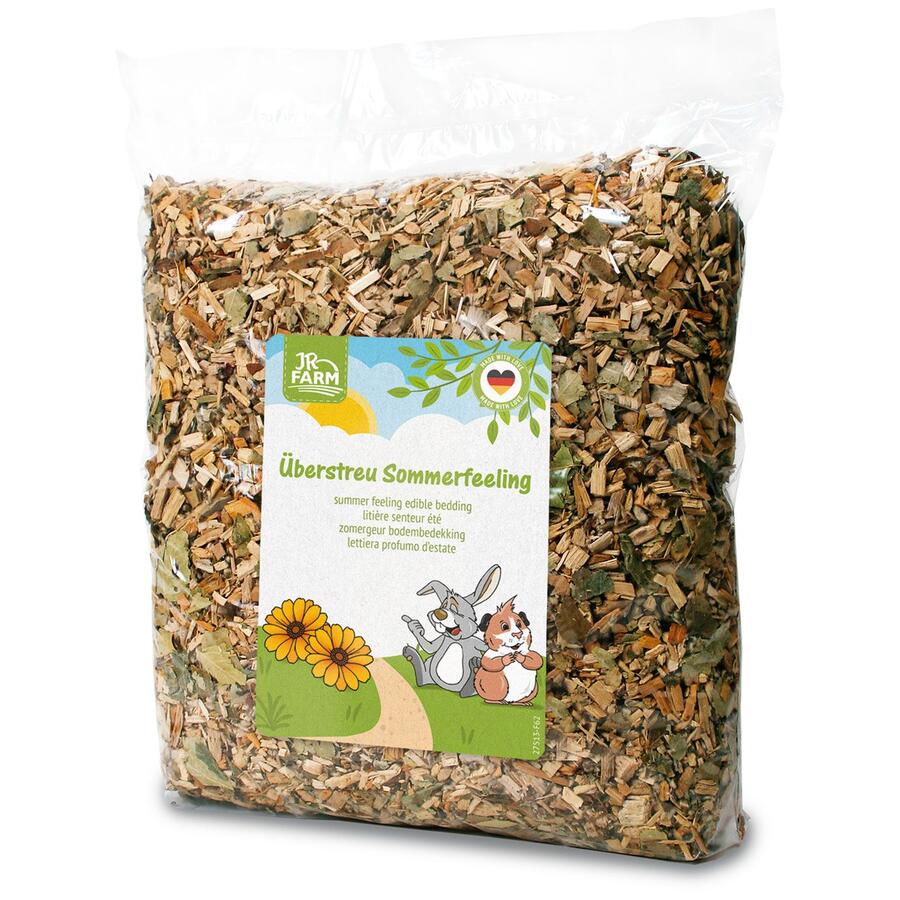 JR Farm lettiera Summer Feeling - legni, fiori e foglie  - 10 lt.
