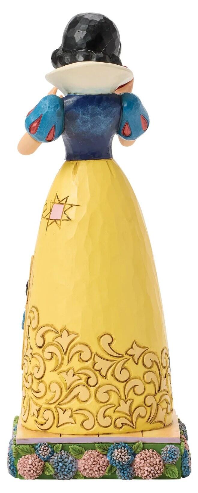 Jim Shore Statuina Biancaneve con Mela e Scena Disney Traditions "A Poisoned Promise"