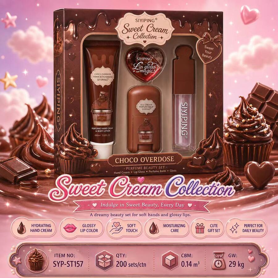 Siyiping Sweet Cream Collection [Conf. da 12 pezzi]