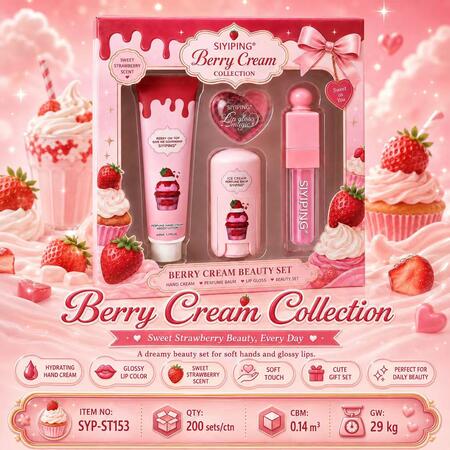 Siyiping Berry Cream Collection [Conf. da 12 pezzi]