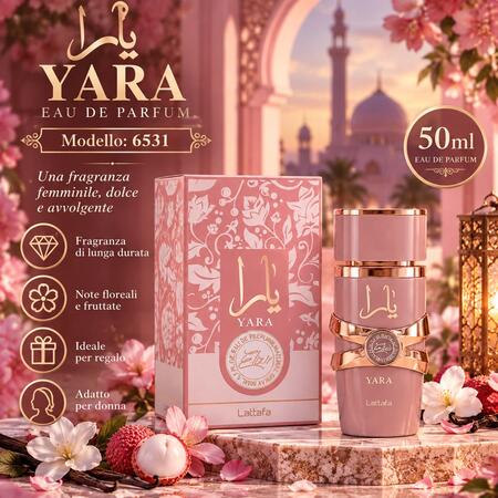 Asad Elixir Rosa Edp da 50 ml [Conf. da 6 pezzi]