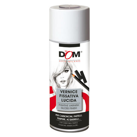 Vernice Fissativa Lucida da 400 ml DOM