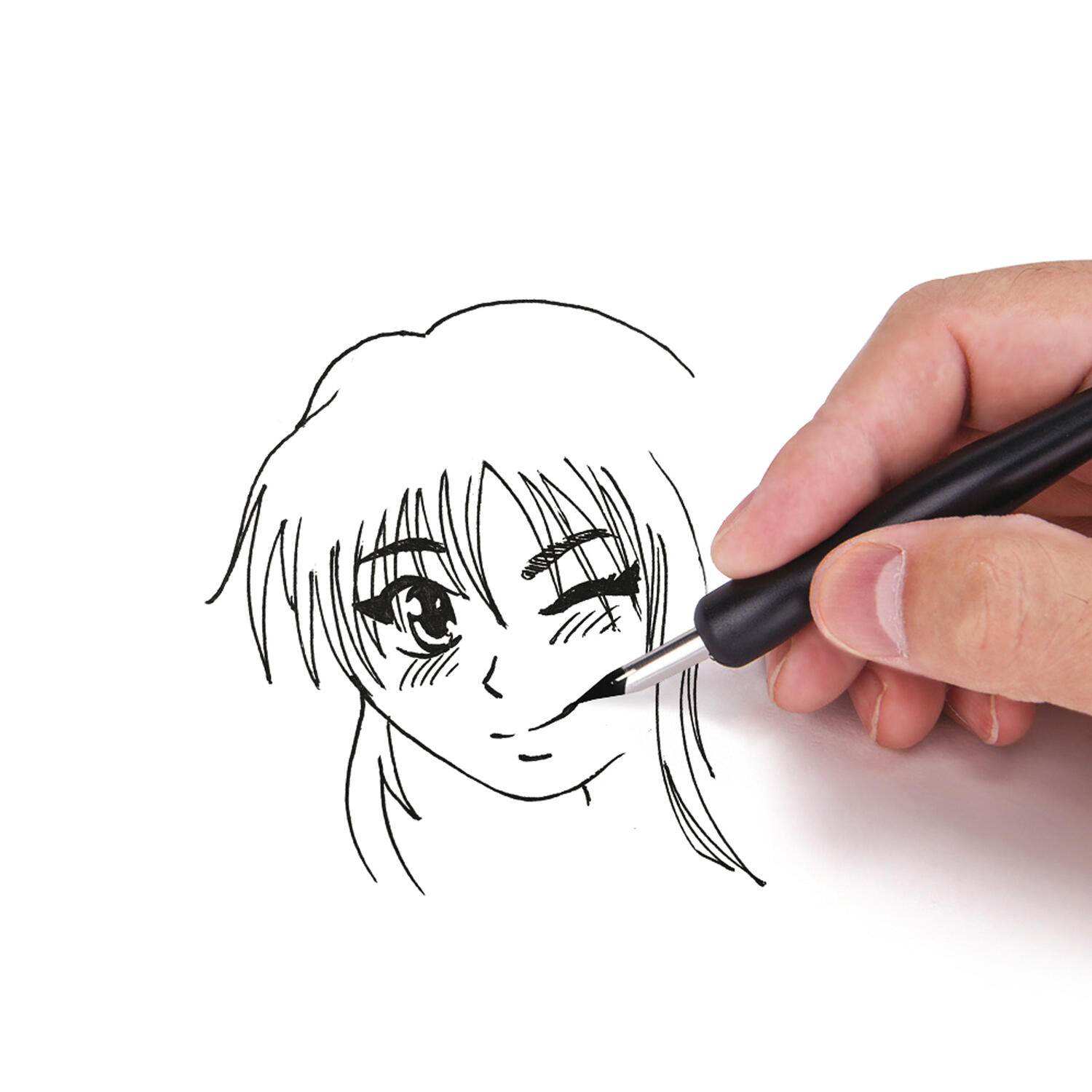Set da Scrittura e Disegno per Manga con Inchiostro DOM