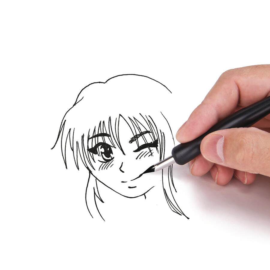 Set da Scrittura e Disegno per Manga con Inchiostro DOM