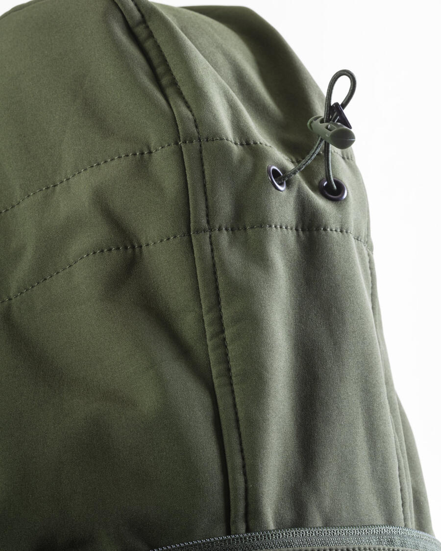 OPENLAND Giacca Softshell – Parka Tecnico con Cappuccio Doppio e Fodera Rimovibile