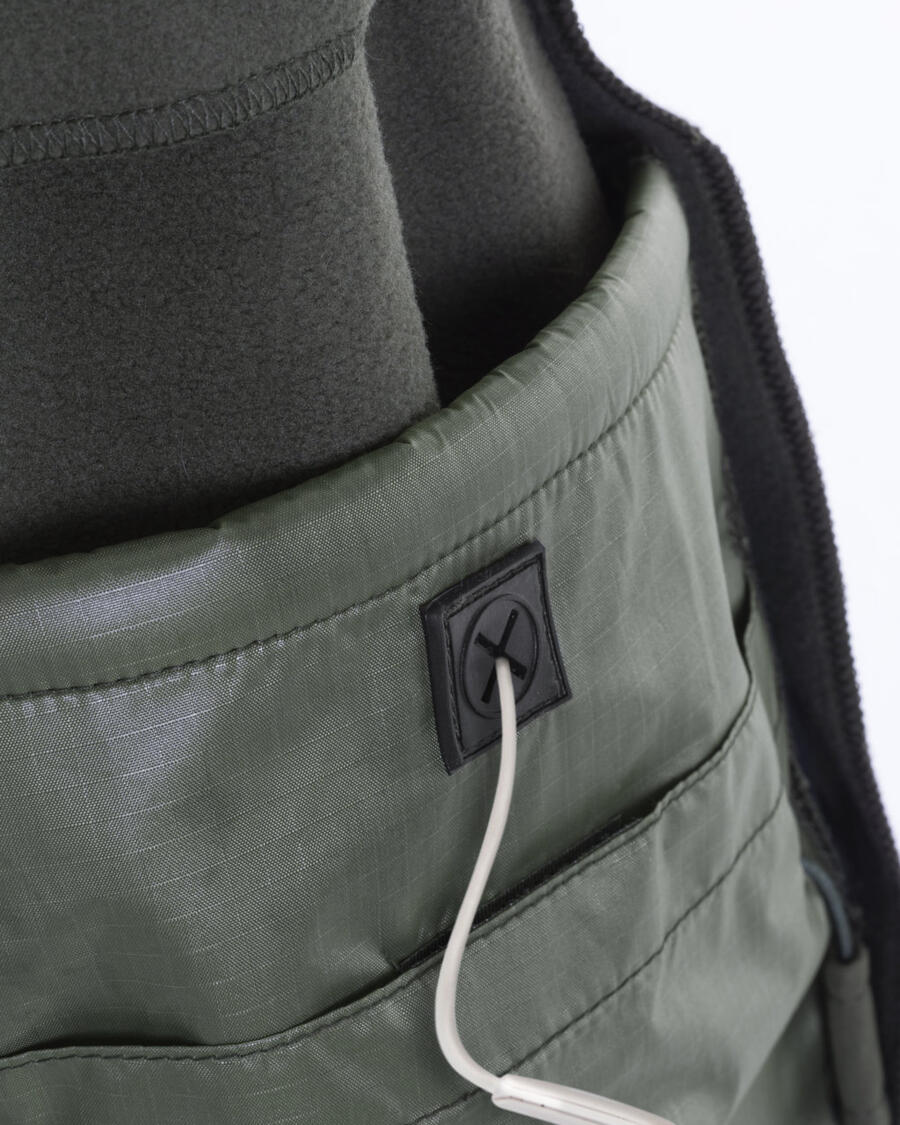 OPENLAND Giacca Softshell – Parka Tecnico con Cappuccio Doppio e Fodera Rimovibile