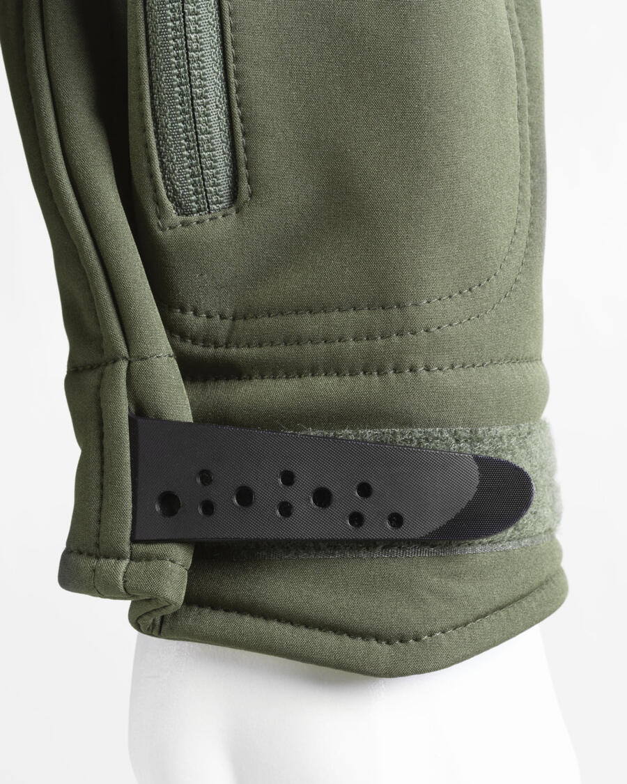 OPENLAND Giacca Softshell – Parka Tecnico con Cappuccio Doppio e Fodera Rimovibile