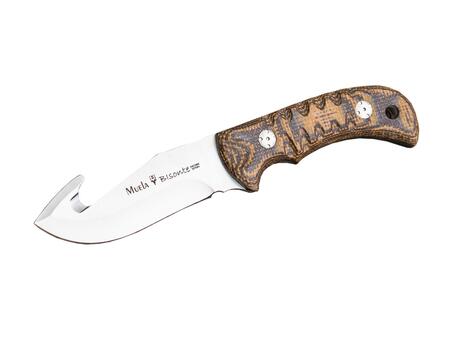 MUELA Bisonte Micarta 11J – Coltello a Lama Fissa con Manico in Micarta