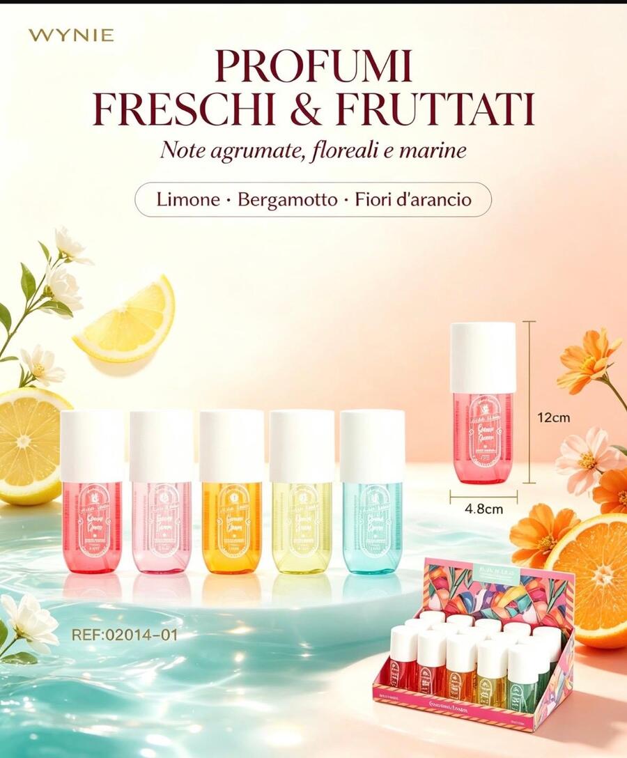 Wynie Acqua Profumata da 50 ml
 [Conf.da 15 pezzi]