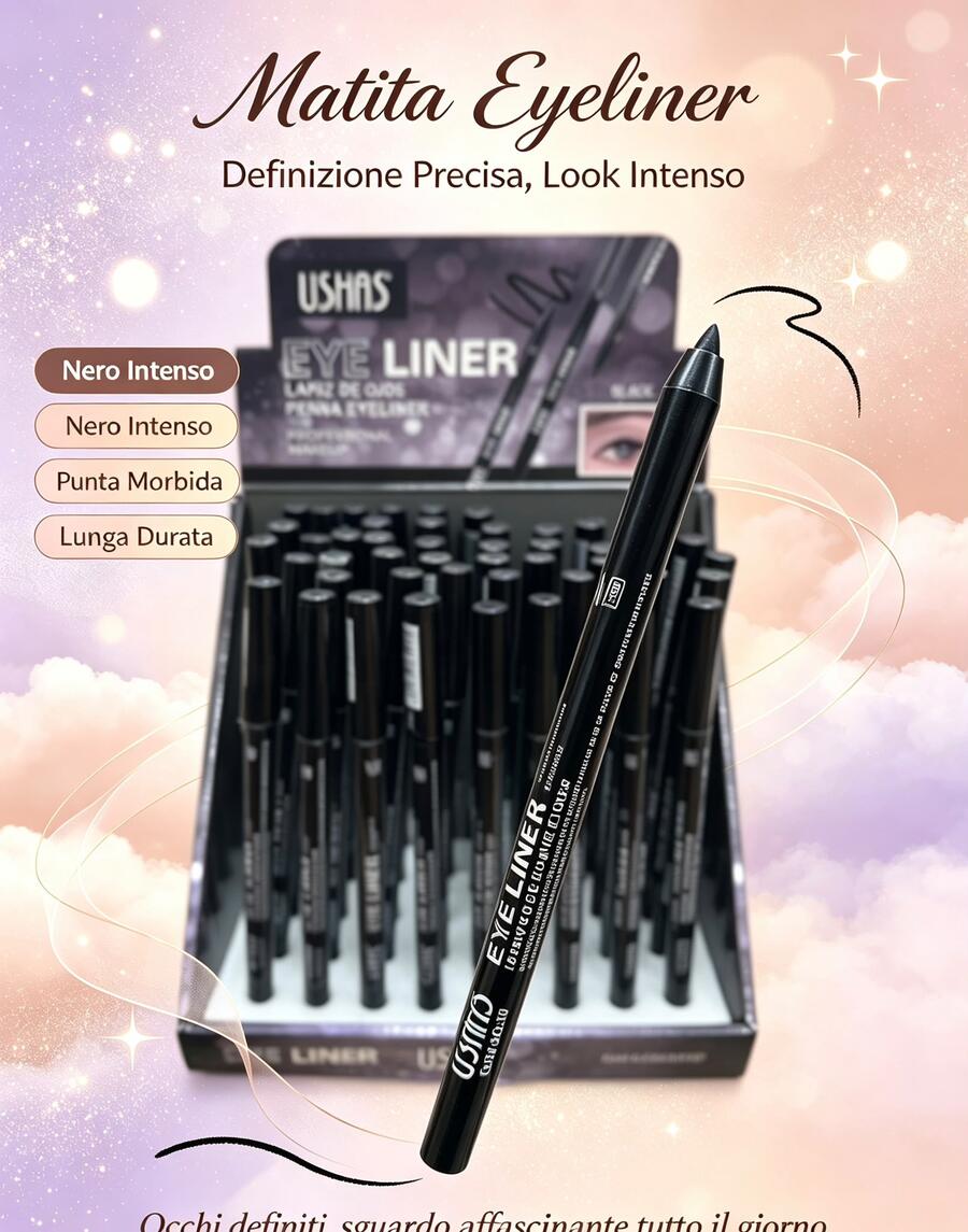 Ushas Eyeliner Nero Intenso
 [Conf.da 48 pezzi]