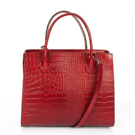 Borsa a mano in vera pelle cocco luisiana