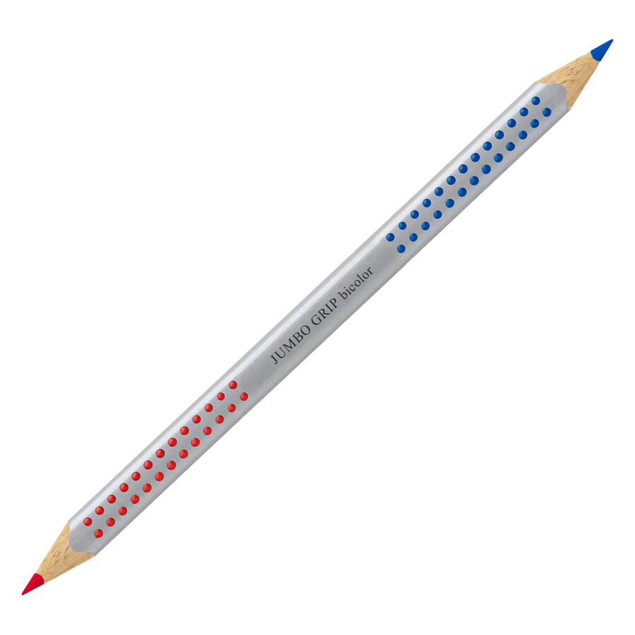 Matita Bicolore Jumbo Grip Antiscivolo FABER-CASTELL - conf. 12 pz