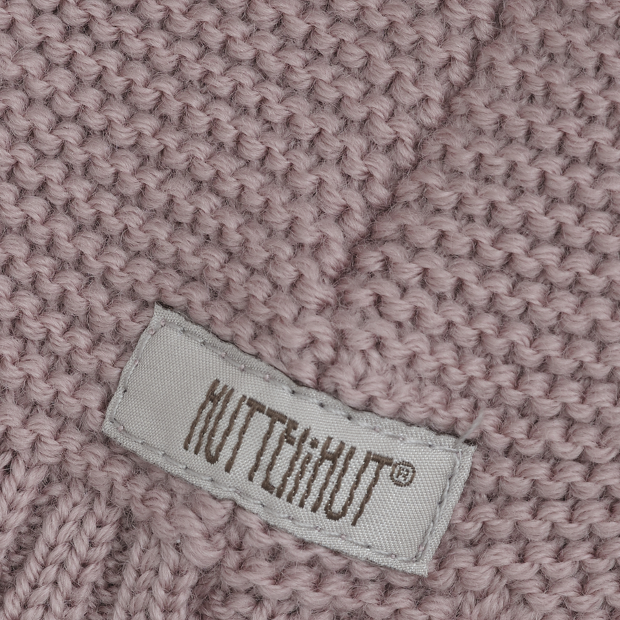 Berrettino in Lana Merino Extra Fine con Pompom – Woodrose