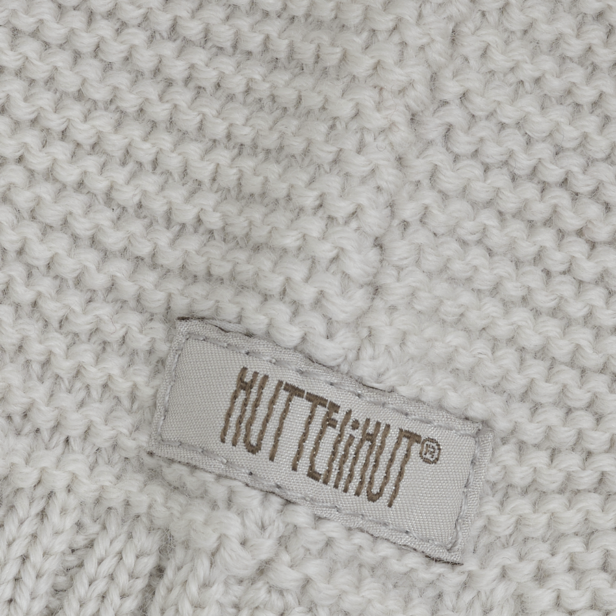 Berrettino in Lana Merino Extra Fine con Pompom – Sand Melange
