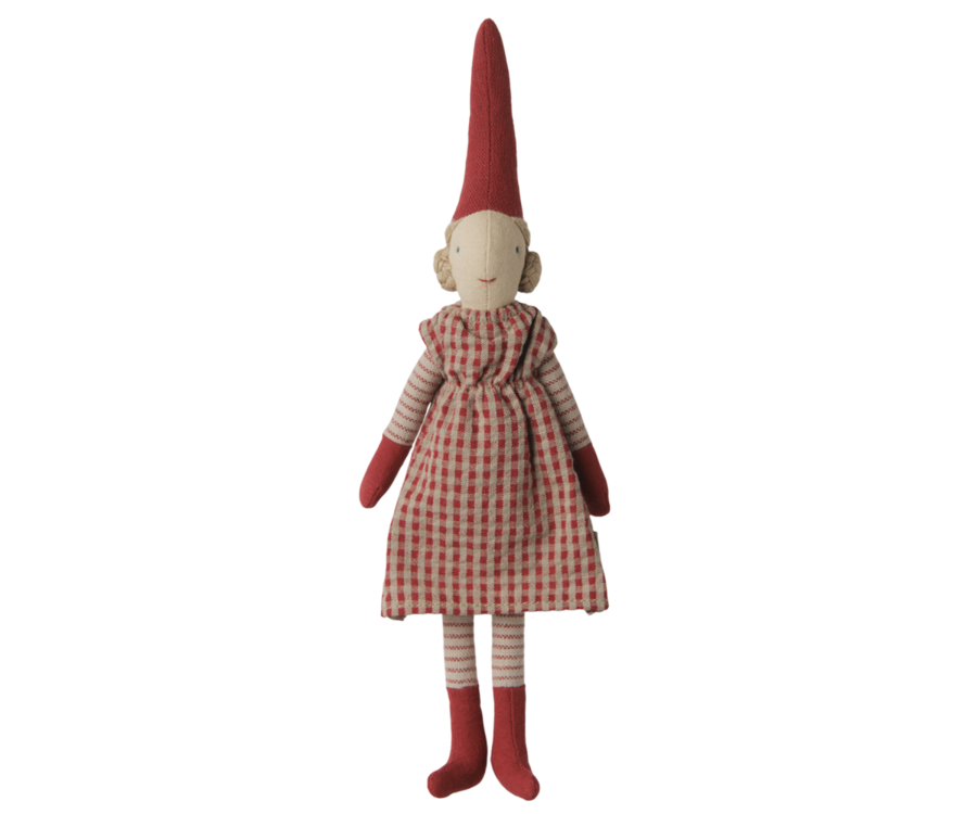Elfo/Pixy Femmina magnetico abito rosso 2026