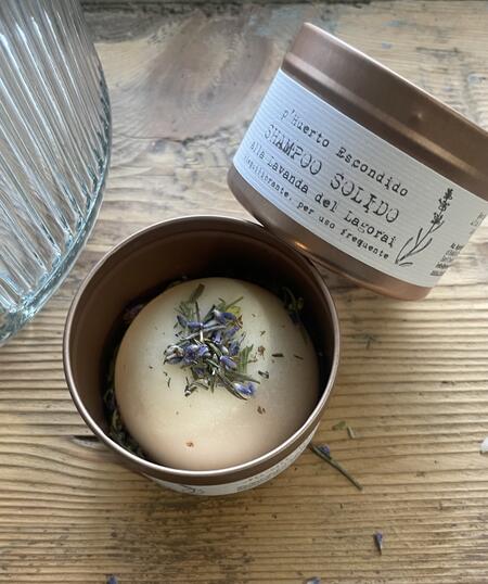 Shampoo solido Rilassante per uso frequente | Lavanda angustifolia 
