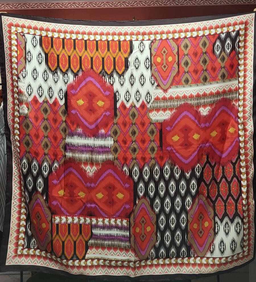 Foulard Ikat 
