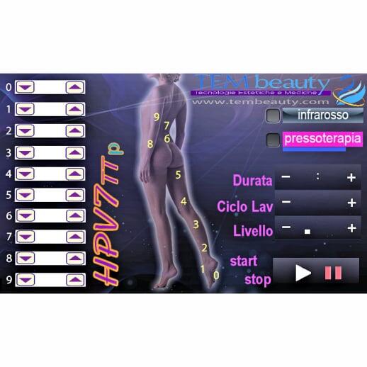 Presso Massaggio (pressoterapia) con Infrarossi 