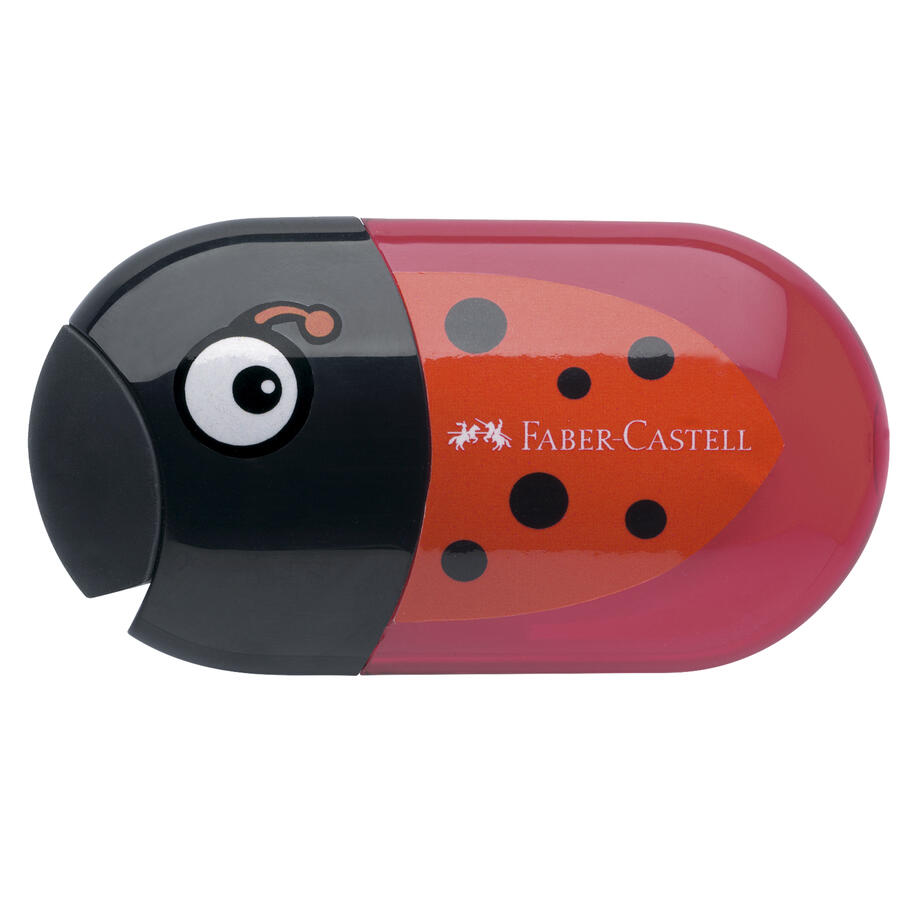 Temperamatite Animals con Gomma FABER-CASTELL - conf. 18 pz
