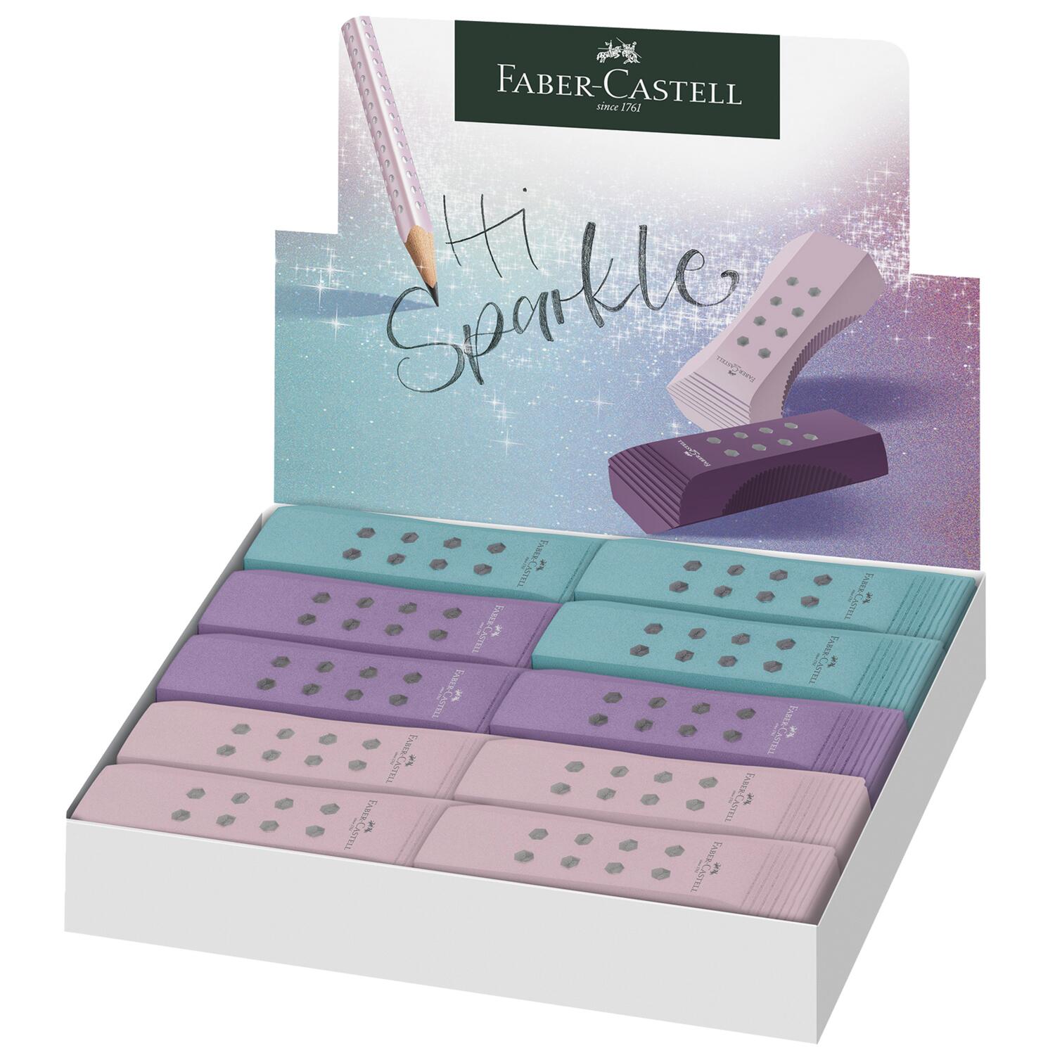 Gomma RollOn Sparkle FABER-CASTELL - conf. 20 pz
