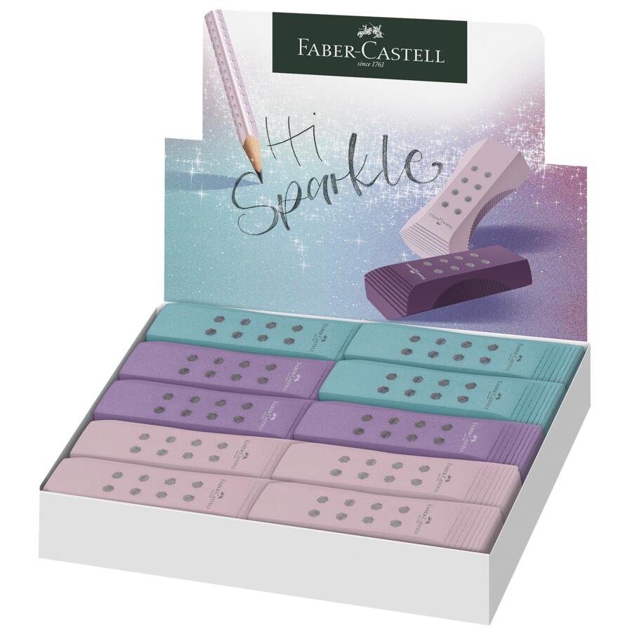 Gomma RollOn Sparkle FABER-CASTELL - conf. 20 pz