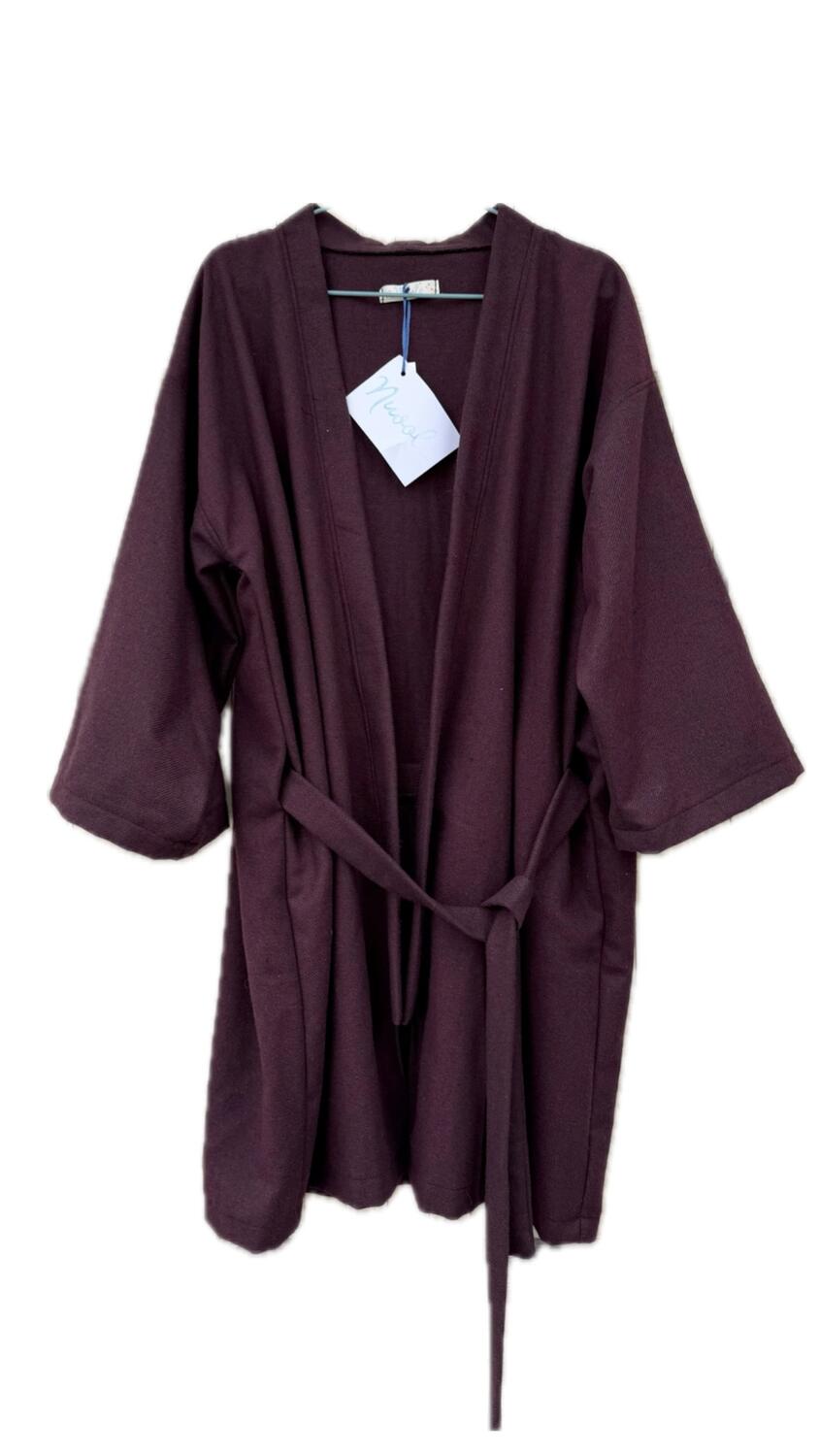 Kimono bordeaux 