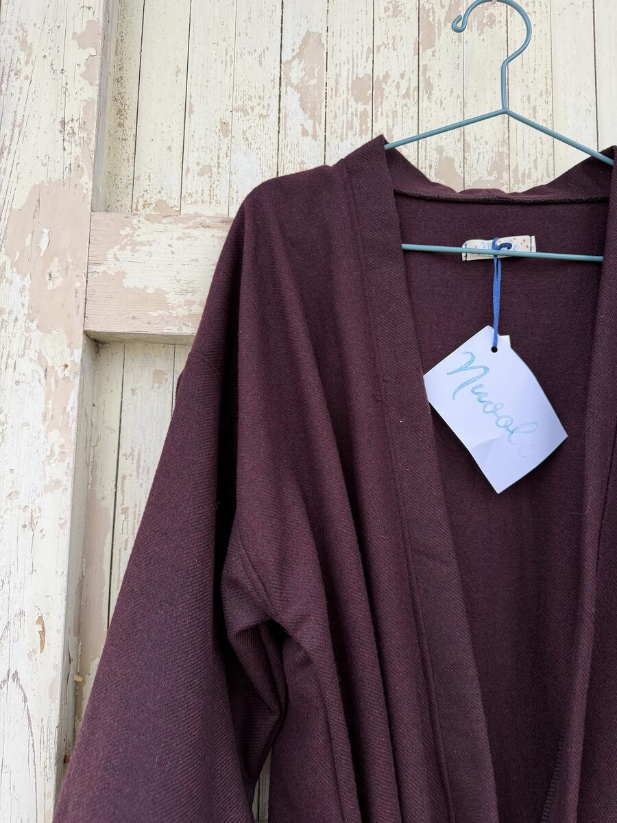 Kimono bordeaux 