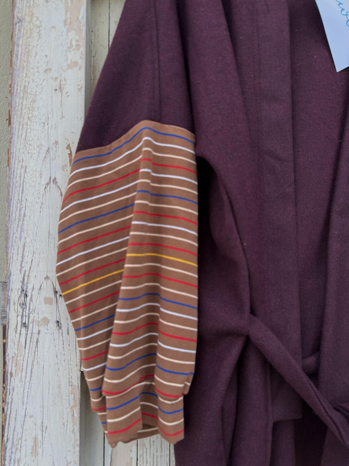 Kimono corto bordeaux 