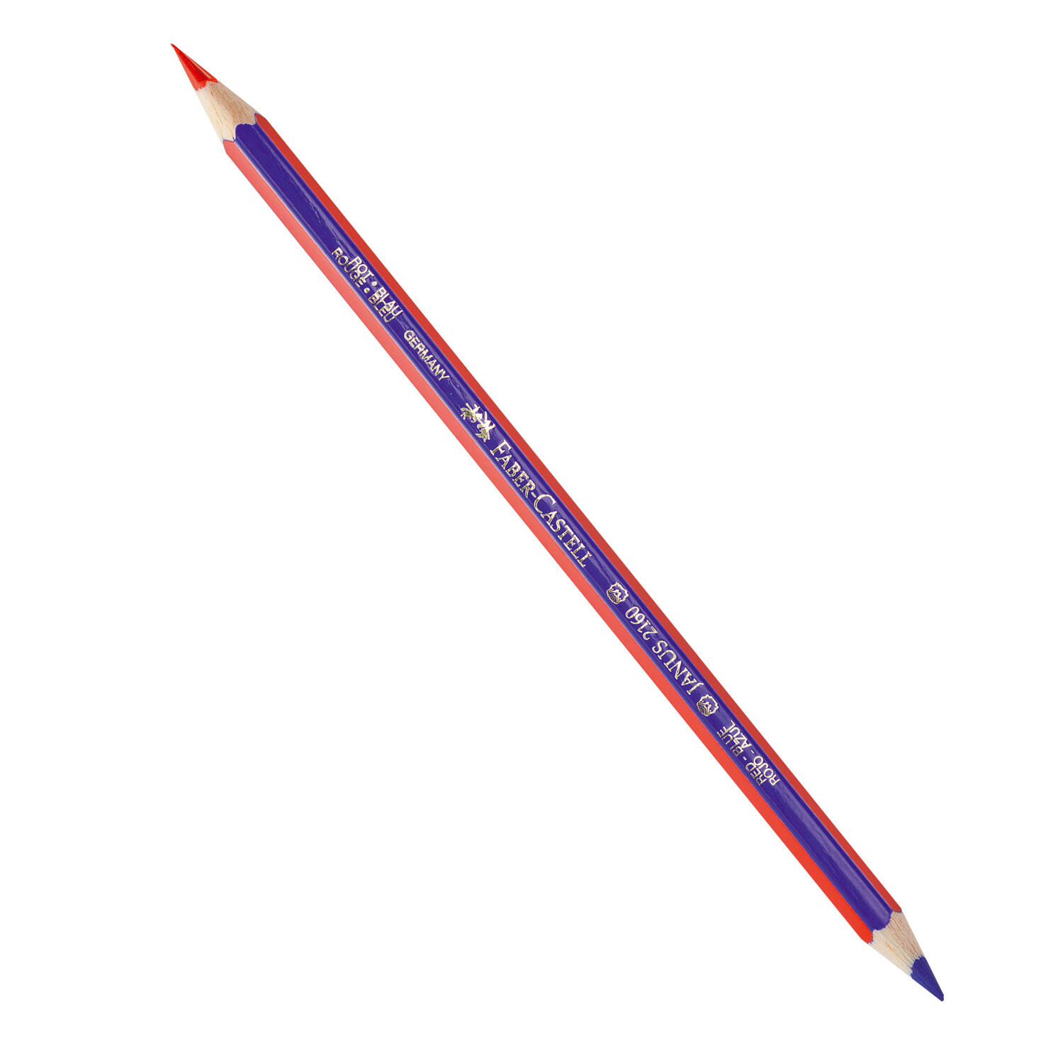 Matita Bicolore Sottile Janus 2160 FABER-CASTELL - conf. 12 pz