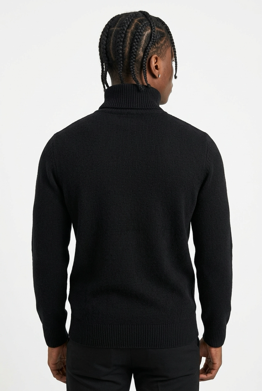 Dolcevita Cashmere Treccia Nero