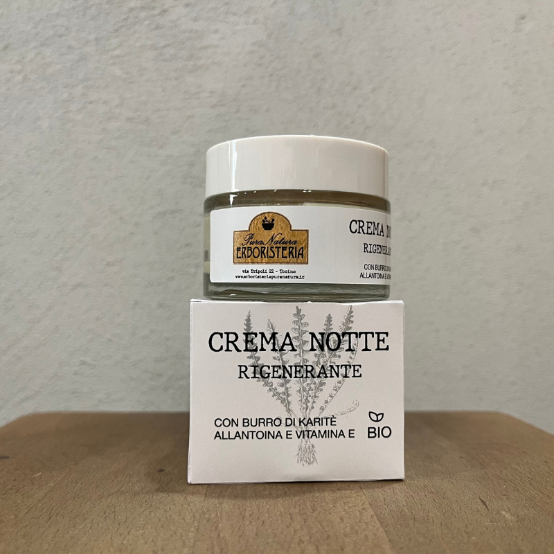 Erboristeria Puranatura - Crema notte rigenerante bio