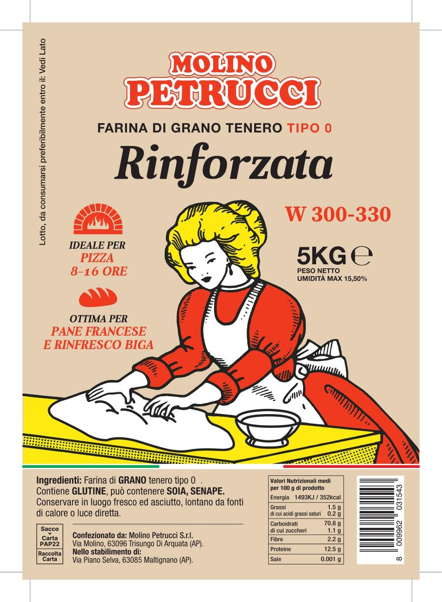 TIPO 0 Rinforzata W300/330 Kg.5