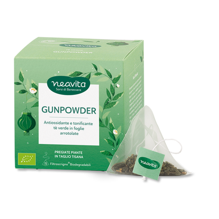 Neavita - Tè verde Gunpowder filtroscrigno bio