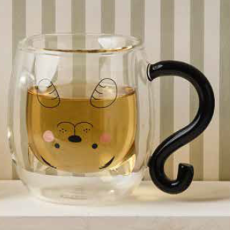 Neavita - Tea & Friends Mug in vetro Cane