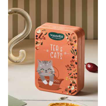 Neavita - Tea & Friends Mini tin Tea & Cats