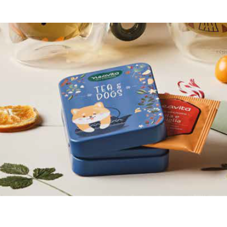 Neavita - Tea & Friends Mini tin Tea & Dogs