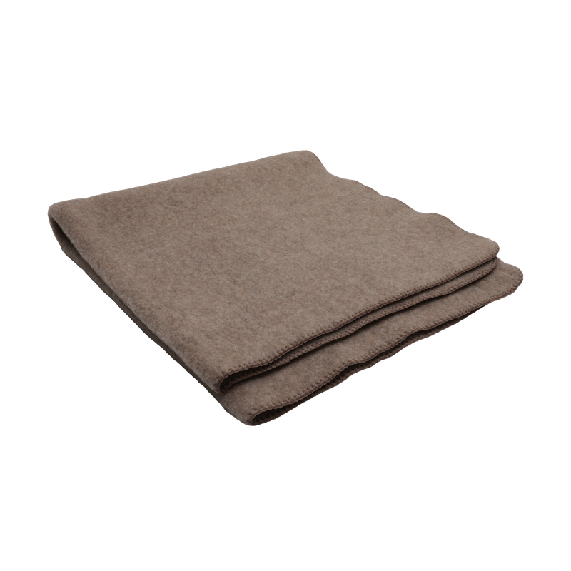Copertina in Pile di Lana 100% – Savannah Melange (70×70 cm)