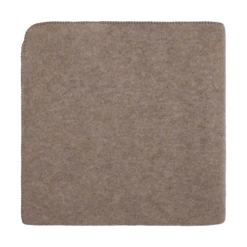 Copertina in Pile di Lana 100% – Savannah Melange (70×70 cm)