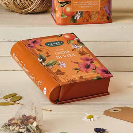 Neavita - Rituali botanici Minilibro arancione