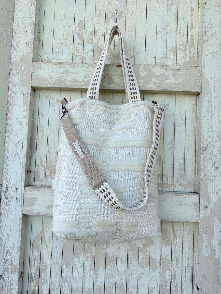 Borsa  bianco avorio 
